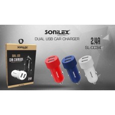 OkaeYa Sonilex SL-CC34 Dual USB with Wire 2.4 Car Charger